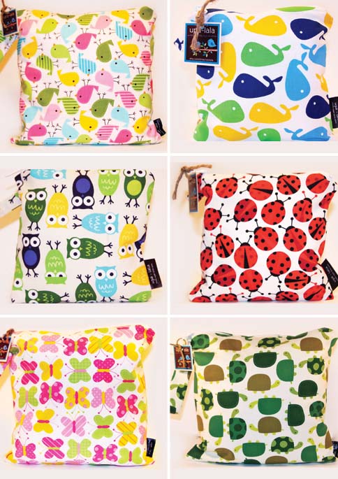 upa-lala wet bags / ann kelle