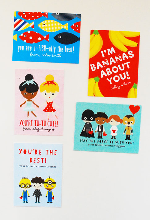 kids valentines classroom card / ann kelle
