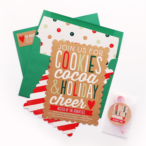 holiday party invitations / ann kelle for tiny prints