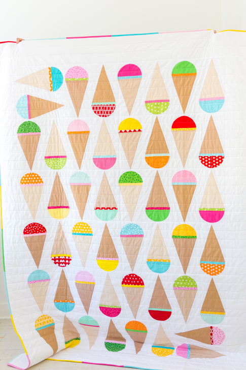 ice cream quilt pattern / ann kelle fabrics