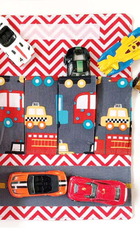 car wallet / ann kelle fabric